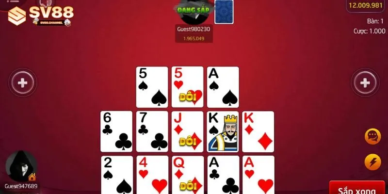 Hướng dẫn đăng ký và bắt đầu chơi Mậu Binh trên SV88